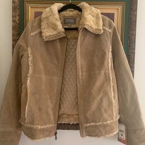 Wilson’s Leather Women’s Suede, Faux Fur